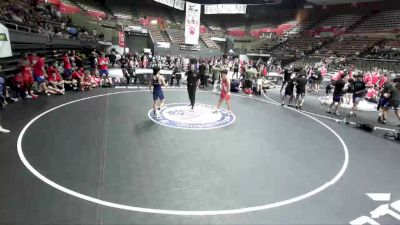 120 lbs Diego Rodriguez, SCVWA - Santa Clara Valley Wrestling Association vs Lorenzo Reyes, LAWA - Los Angles Wrestling Association