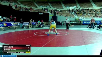 D2-165 lbs Champ. Round 1 - Enrique Galvez, Campo Verde vs Titan Lewis, Buckeye Union