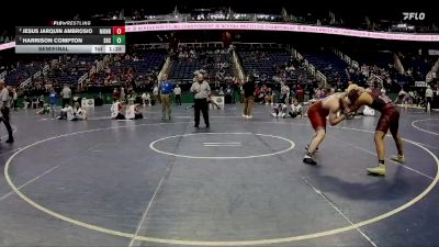 2A 190 lbs Semifinal - Jesus Jarquin Ambrosio, Monroe vs Harrison Compton, Seaforth High School