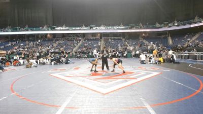 8A - 114 lbs 1st Place Match - Jamecca Edwards, Panther Creek vs Jianna Gomez, Hoke County High School