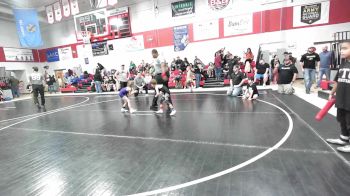 43-46 lbs Rr Rnd 1 - Carsen Lacy, Wyandotte Youth Wrestling vs Harper Davis, Moodys Wrestling Club