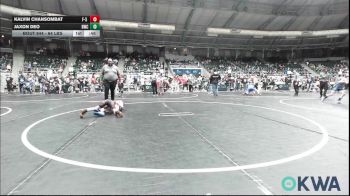 64 lbs Semifinal - Kalvin Chansombat, F-5 Grappling vs Jaxon Deo, Berryhill Wrestling Club