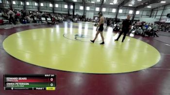 150 lbs Cons. Round 3 - Edward Sears, Spanish Fork vs Owen Peterson, Crimson Cliffs High