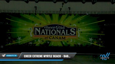 Cheer Extreme Myrtle Beach - Baby Cheetahs [2021 L1 Tiny - Novice - Restrictions Day 1] 2021 Cheer Ltd Nationals at CANAM