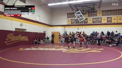 285 lbs 3rd Place Match - Angel Blanco, Skyline College vs Jacob Maldonado, Delta College