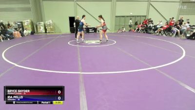 170 lbs Placement Matches (8 Team) - Bryce Snyder, Pennsylvania vs Ida Pellei, Virginia