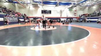 150 lbs Cons. Round 3 - Ethan Mendez, Kankakee vs Carlos Bustamante, Macomb