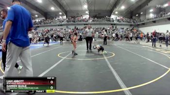 45 lbs Champ. Round 1 - Liam Abbott, Blue Pride Wrestling Club-AAA vs Darren Quale, Waynesville Tigers Wrestling Club-AAA