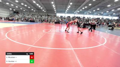 220 lbs Round Of 16 - Vincent Mcateer, RI vs Owen Bunker, MD