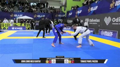 Tomasz Pawel Paczka vs John Lenno Melo Dantas 2026 European Jiu-Jitsu IBJJF Championship
