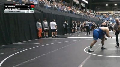 285 lbs Champ. Round 2 - Marcel Gonzalez, Pratt Community College vs Dylan Allen, Ottawa University