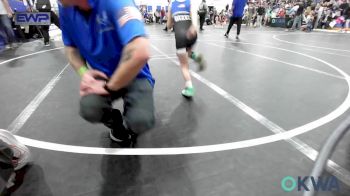 40/46 lbs Rr Rnd 1 - Ella Weldon (40), Noble Takedown Club vs Dixye Hamilton, Little Axe Takedown Club