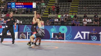 71 kg Final 3-5 - Mohammad Kazemi, Iran vs Yusif Ahmadli, Azerbaijan