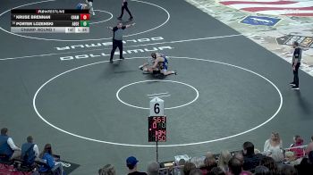 Champ. Round 1 - Kruse Brennan, Chamberlain vs Porter Lozenski, Aberdeen Central