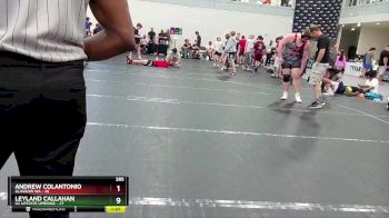 285 lbs Round 3 (6 Team) - Leyland Callahan, U2 Upstate Uprising vs Andrew Colantonio, Glasgow WA