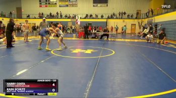 126 lbs Cons. Round 1 - Harry Costa, Wamego Wrestling Club vs Kash Schiltz, Next Level Training Academy