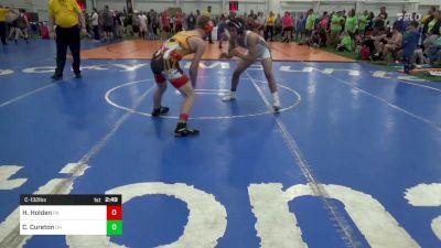 C-132 lbs Consi Of 16 #2 - Hayden Holden, PA vs Cameron Cureton, OH