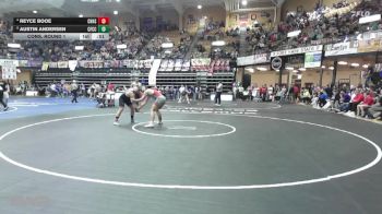 175 lbs Cons. Round 1 - Austin Andersen, Cottonwood Falls-Chase County HS vs Reyce Booe, Cherryvale HS