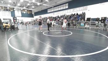 150 lbs Champ. Round 2 - Mathew Leal, Villa Park vs Elben Rodriguez, La Mirada