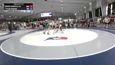 190 lbs Champ. Rd Of 16 - Joshua Mainville Jr., Ground Zero Wrestling Club vs Tyler Soeder, Seasons
