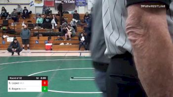 113 lbs Prelims - Sebastian Lopez, Soledad vs Reis Rogers, Monterey Trail