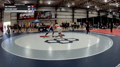 65 kg Cons. Round 4 - Joe Fongaro, Boone RTC vs Matthew Hart, Indiana RTC
