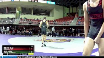 132 lbs Round 4 (6 Team) - Dakoda Otto, Lincoln Southwest vs Alijah Gabaldon, Eaglecrest