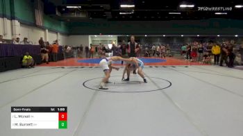 Match - Lachlan Mcneil, Pa vs Mick Burnett, Oh