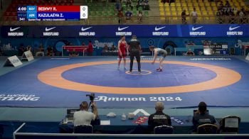 69 kg 1/4 Final - Rahma Bediwy, Egypt vs Zukhra Kazulaeva, Individual Neutral Athletes