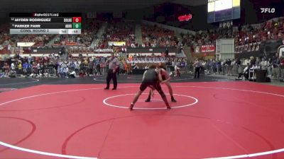 150 lbs Cons. Round 3 - Parker Farr, Abilene Hs vs Jayden Rodriguez, Columbus Hs