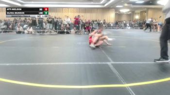 101 lbs Quarterfinal - Atti Nielson, Jwc Girls vs Olivia Munson, Lawc