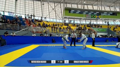 MATHEUS ROCHA MACHADO vs REINALDO TAVARES MENEZES 2026 FPJJ Circuito Paulista GI Etapa 1