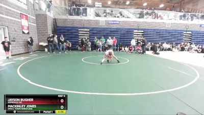 70 lbs 1st Place Match - Jayson Bugher, Homedale WC vs Mackinley Jones, Small Town Wrestling