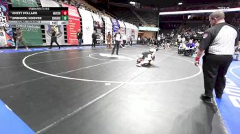 126 Class 1 lbs Cons. Round 3 - Rhett Pollard, Macon vs Brendon Hoover, South Harrison