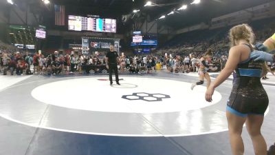 115 lbs Cons. Rd Of 64 - Yazmine Garcia, Illinois vs Gabriella Gelnett, New York