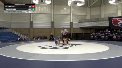 67 lbs Cons. Quarters - AJ Puckett, Alpha Elite Wrestling vs Eli Michael, Contenders Wrestling Academy