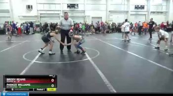 92 lbs Round 1 (8 Team) - Brody Reams, Revival W vs Parker Williams, 84 Athletes