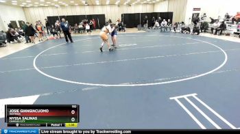 152 lbs Cons. Round 2 - Nyssa Salinas, Charles City vs Josie Giangiacuomo, Hastings