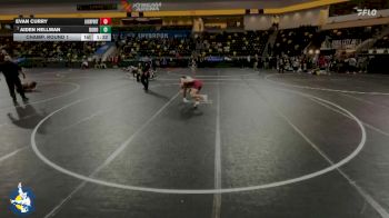 150 lbs Champ. Round 1 - Aiden Hellman, Don Bosco vs Evan Curry, Lockport (Twp.)
