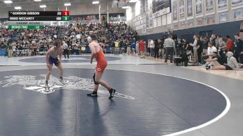 157 lbs Champ. Round 1 - Reed McCarty, New Mexico Highlands vs Gordon Gibson, Simon Fraser (b.c.)