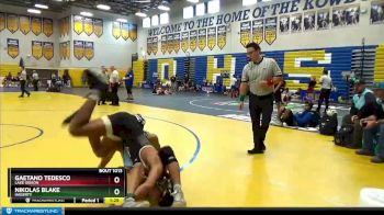132 Gold Round 1 - Nikolas Blake, Hagerty vs Gaetano Tedesco, Lake Gibson