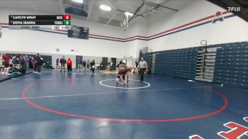 190 lbs Cons. Semi - Caitlyn Wray, Rockwall vs Sofia Ibarra, El Paso Pebble Hills