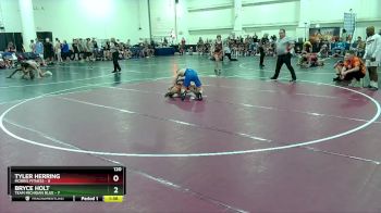 120 lbs Round 1 (8 Team) - Bryce Holt, Team Michigan Blue vs Tyler Herring, Morris Fitness