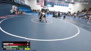 175 lbs Cons. Round 2 - Peyton Henderson, Campbell County vs Barrett Rice, Worland
