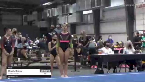 Maddy Gomez - Floor, Dream Xtreme - 2021 Region 1 Women's Championships