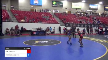 33 kg Cons Semis - Mikael Cain, Grindhouse Wrestling Club vs Hunter Rodriguez, Interior Grappling Academy