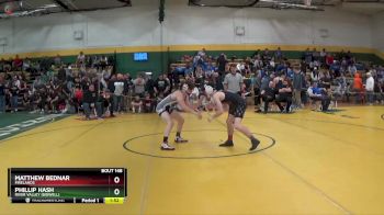 126 lbs Champ. Round 2 - Phillip Hash, RIVER VALLEY (Bidwell) vs Matthew Bednar, FIRELANDS