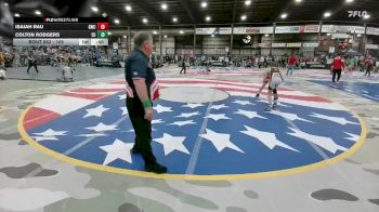 105 lbs Cons. Round 3 - Isaiah Rau, Gorilla Wrestling Club vs Colton Rodgers, Eastside United