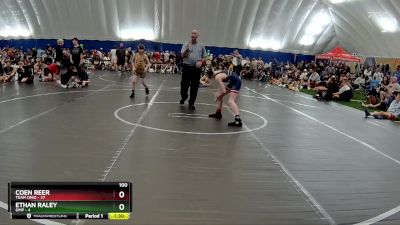 100 lbs Round 3 (8 Team) - Coen Reer, Team Ohio vs Ethan Raley, OMP