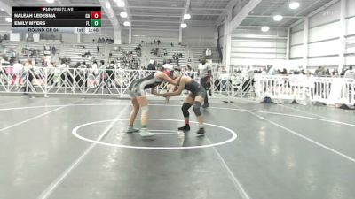 126 lbs Round Of 64 - Naleah Ledesma, CA vs Emily Myers, FL